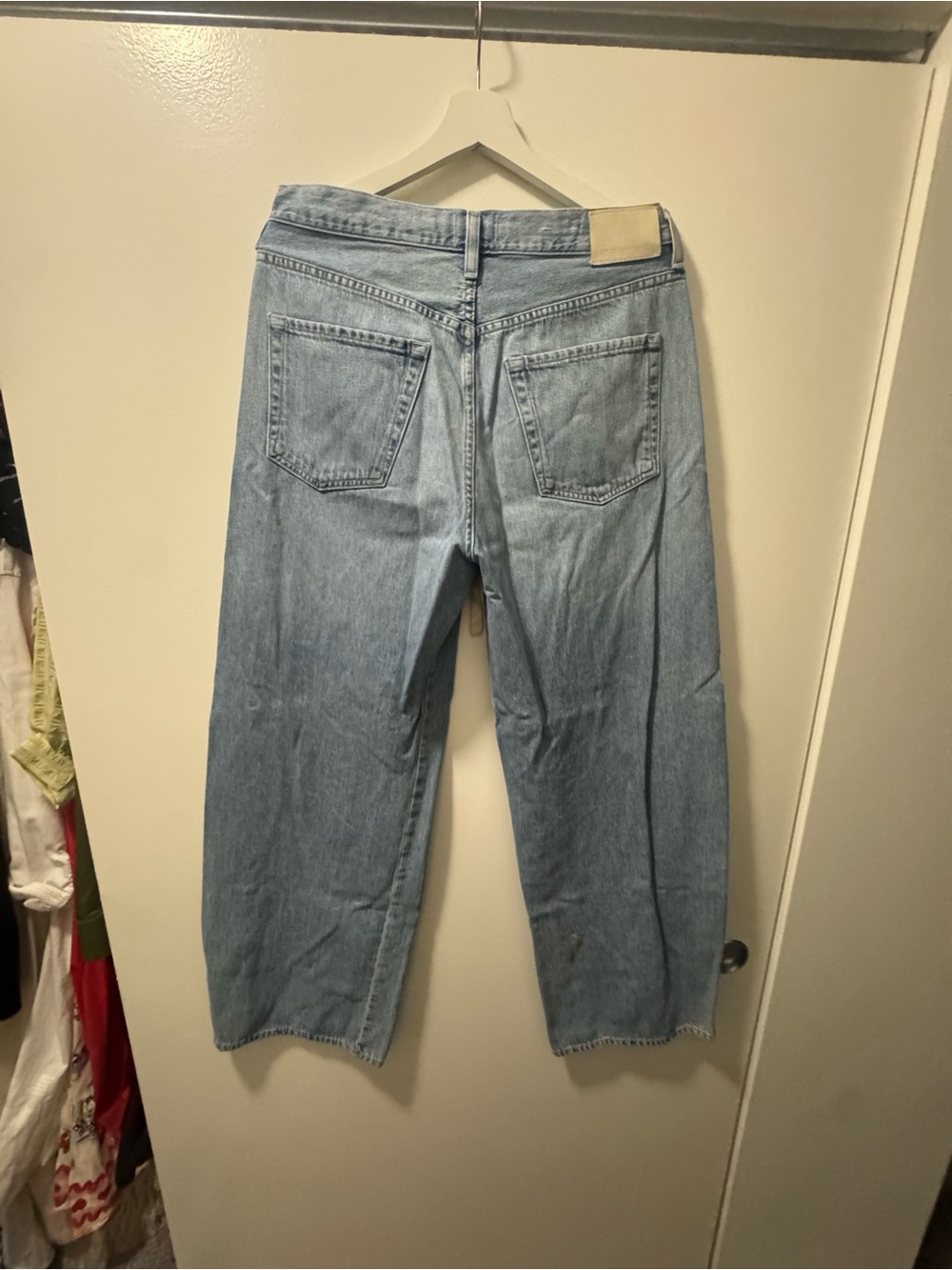 Only worn once! Citizens of Humanity Brynn Drawstring Trouser Jeans Blue Lace 27 - Picture 7 of 11